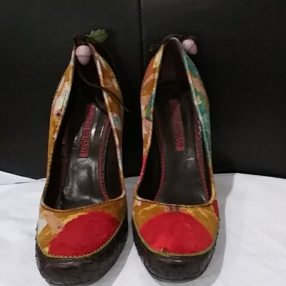 Claudio Merazzi suede and leather shoes